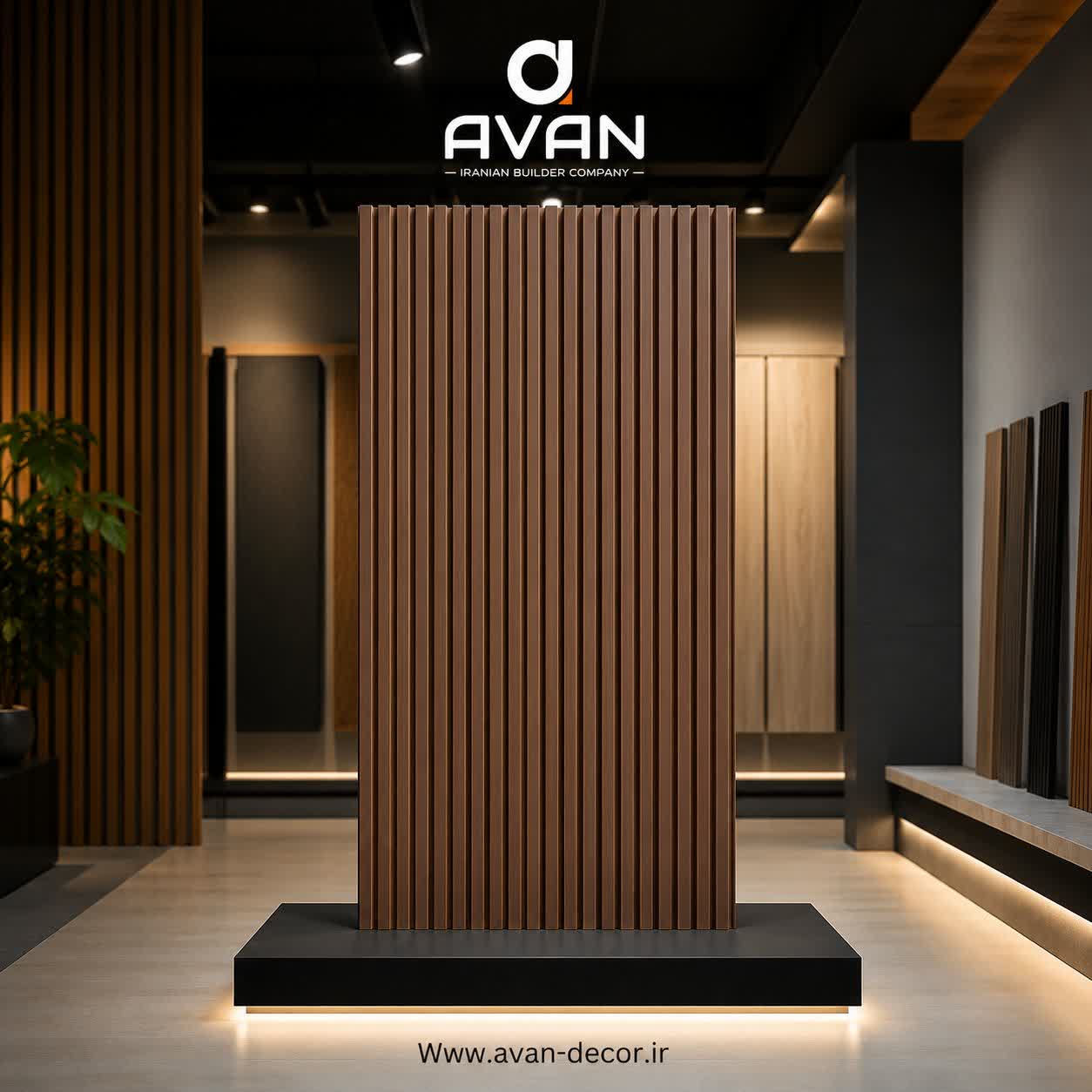 پنل ترمووال ام دی اف (MDF) روکش چوب