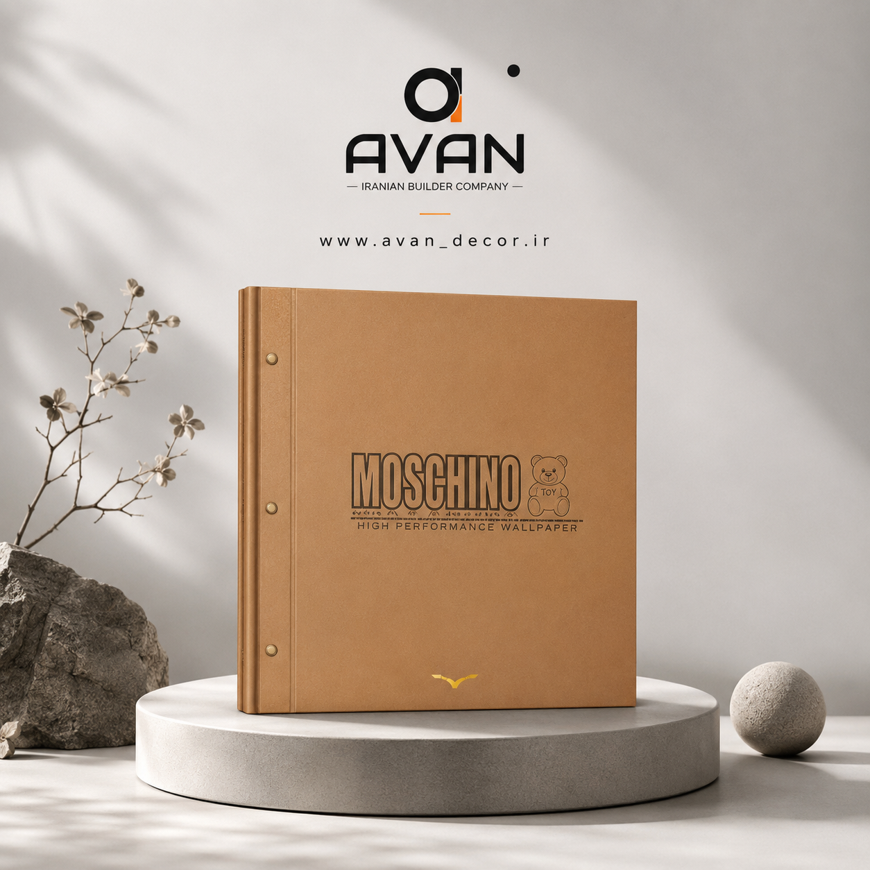 کاغذدیواری موچینو شرکت مارکا