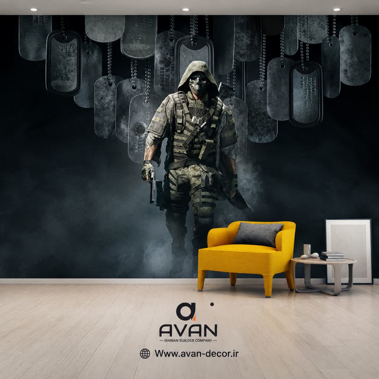 پوستر دیواری طرح Call of Duty